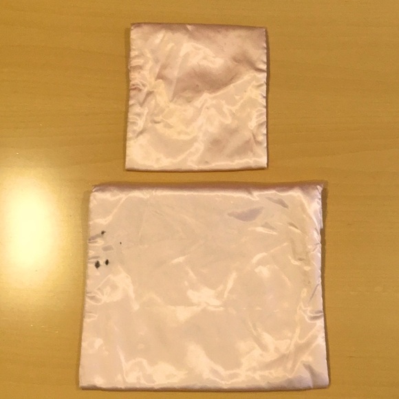 Set of 1940s Silky Satin Lingerie Bags - Picture 2 of 7